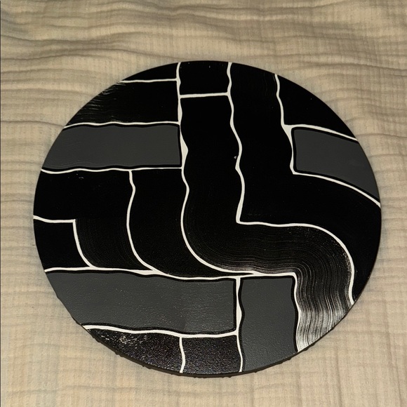 Other - Abstract Black and White Wall Art
